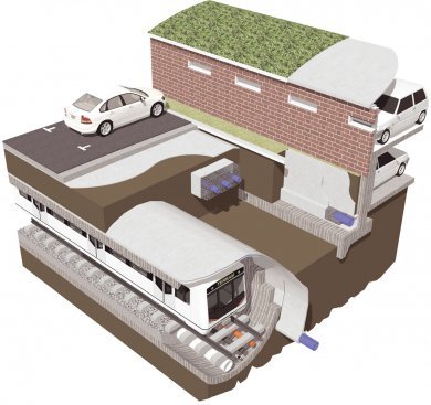 TYPAR Geocomposite Drains
