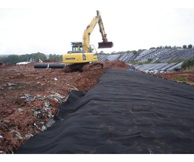 TYPAR robust geotextiles used in landfill capping applications