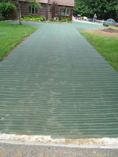 GrassProtecta laid onto existing grass