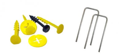 Plastic Pegs and Markers / U-Pins
