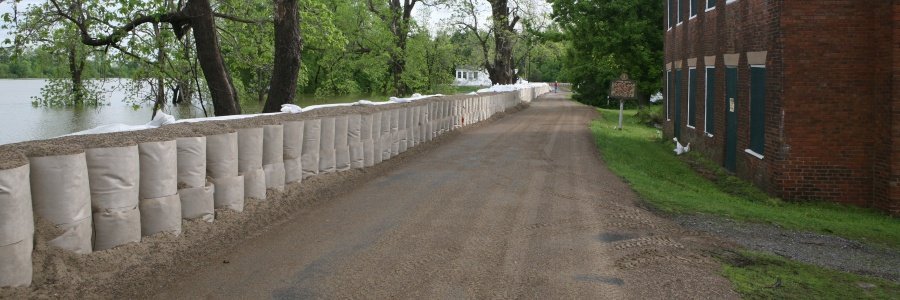 Geocell - Emergency Flood Barrier (Smithland)