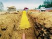 TYPAR mesh to protect pipes, cables and buried service lines from impact damage