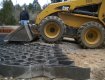 stone fill in Typar