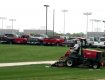 Trafficable grass after TYPAR GrassProtecta installed
